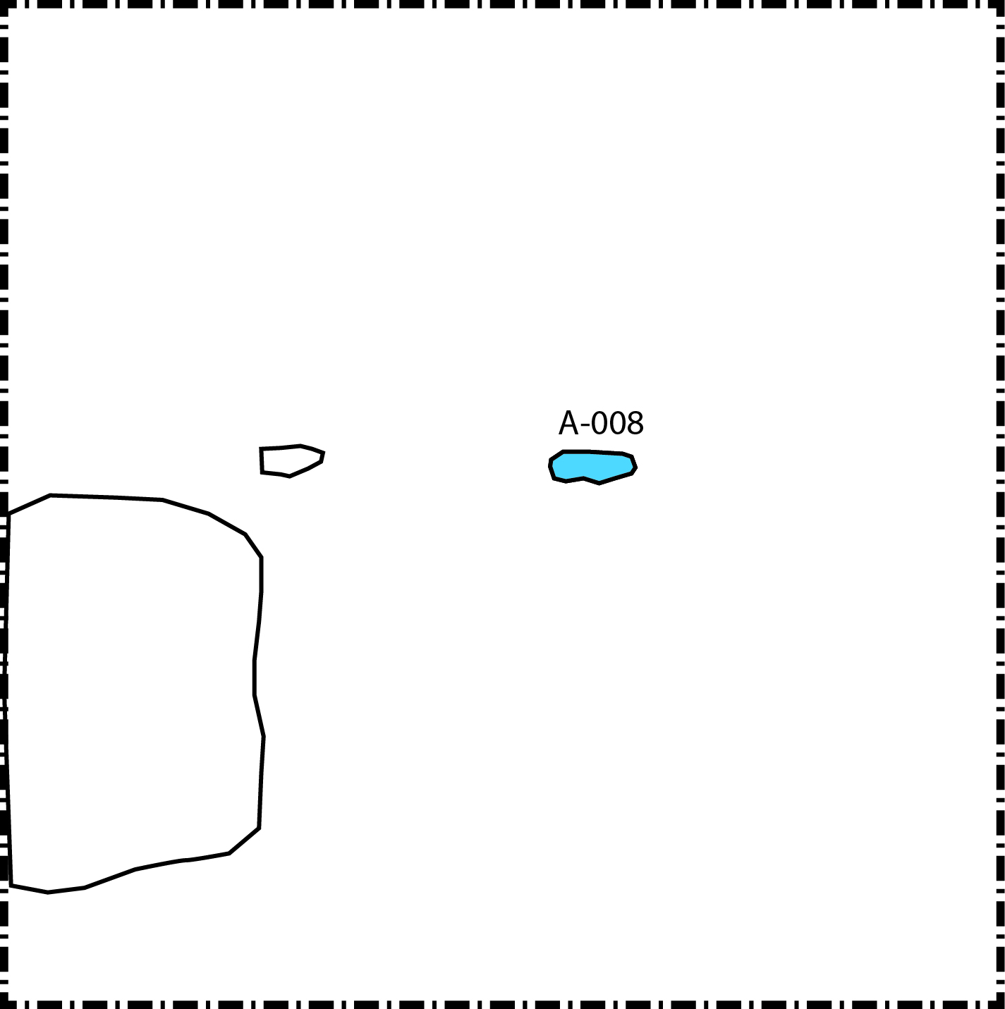 Locus plan for A-008